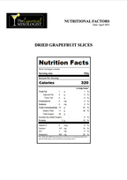 DEHYDRATED GRAPEFRUIT SLICES (GRAPEFRUIT WHEELS)