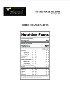 DEHYDRATED ORANGE SLICES (ORANGE WHEELS)