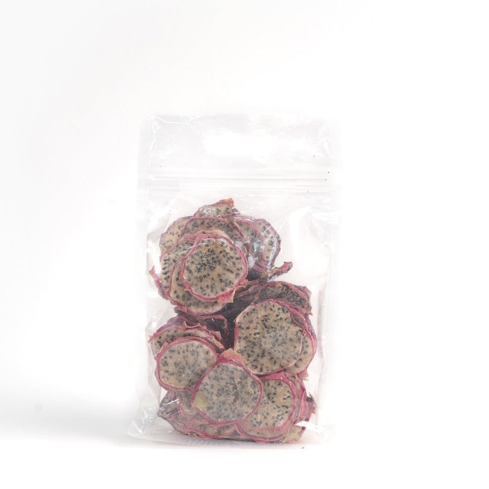 Dried White Dragon Fruit in a bag