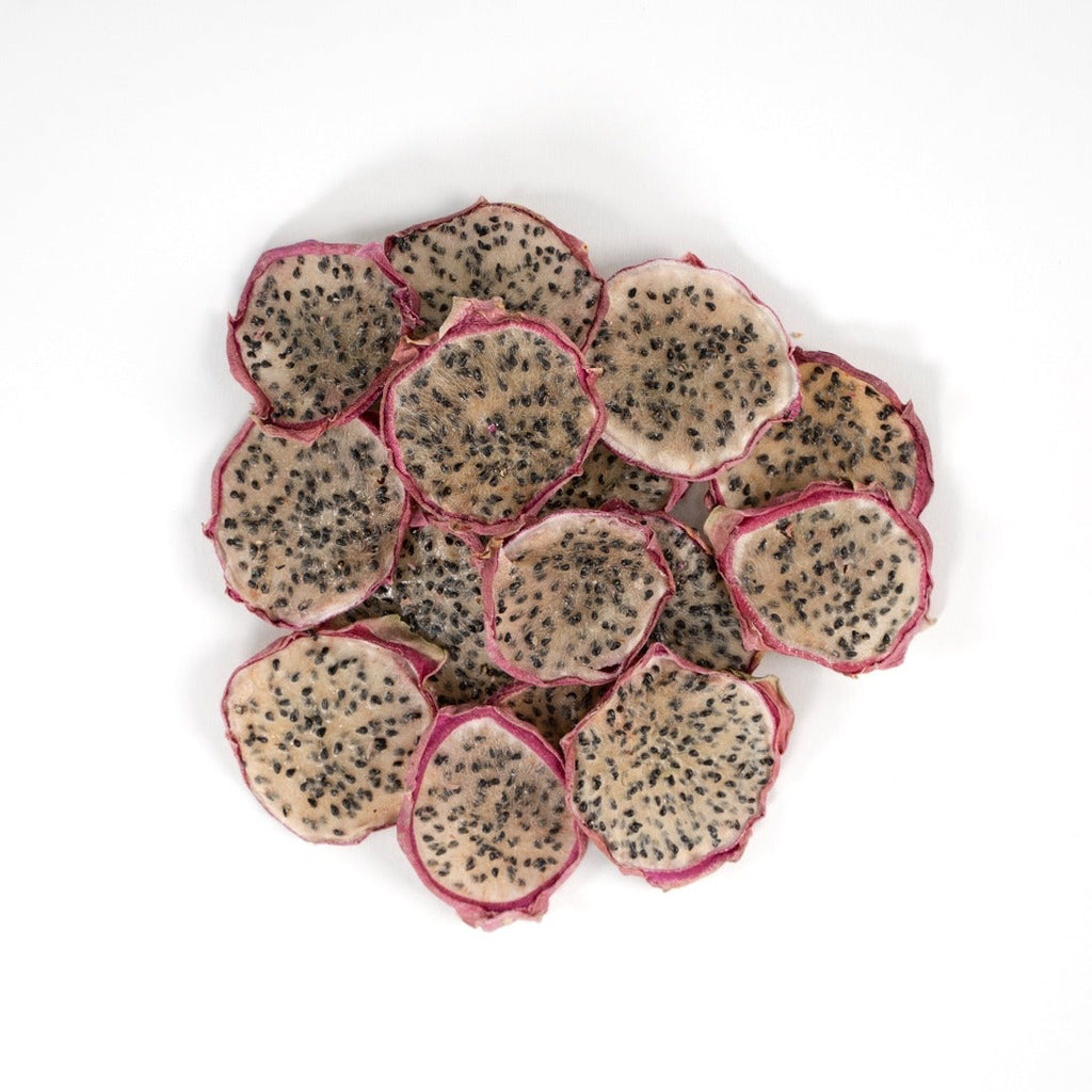 Dried White Dragon Fruit Garnish Slices