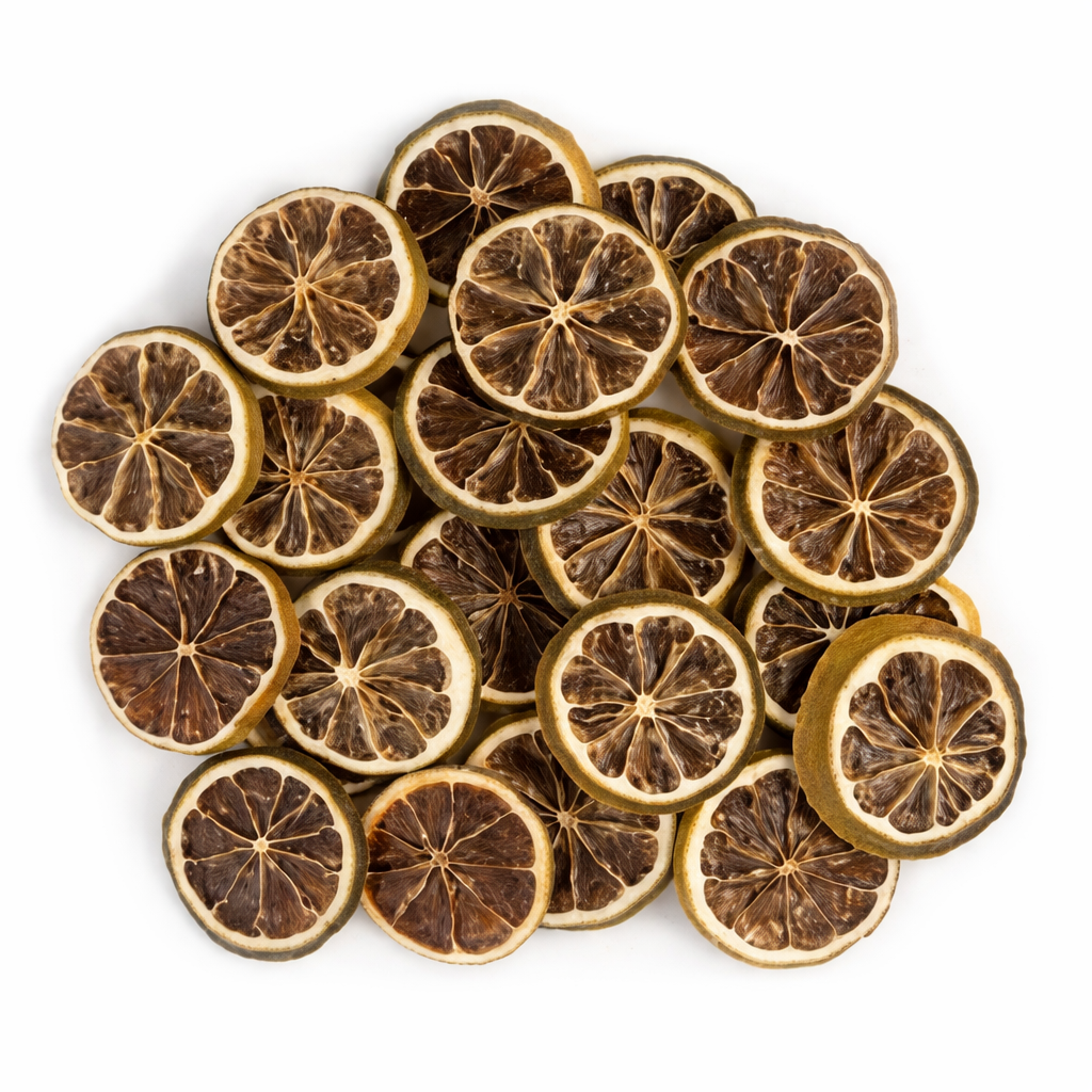 dehydrated mayan lime slices