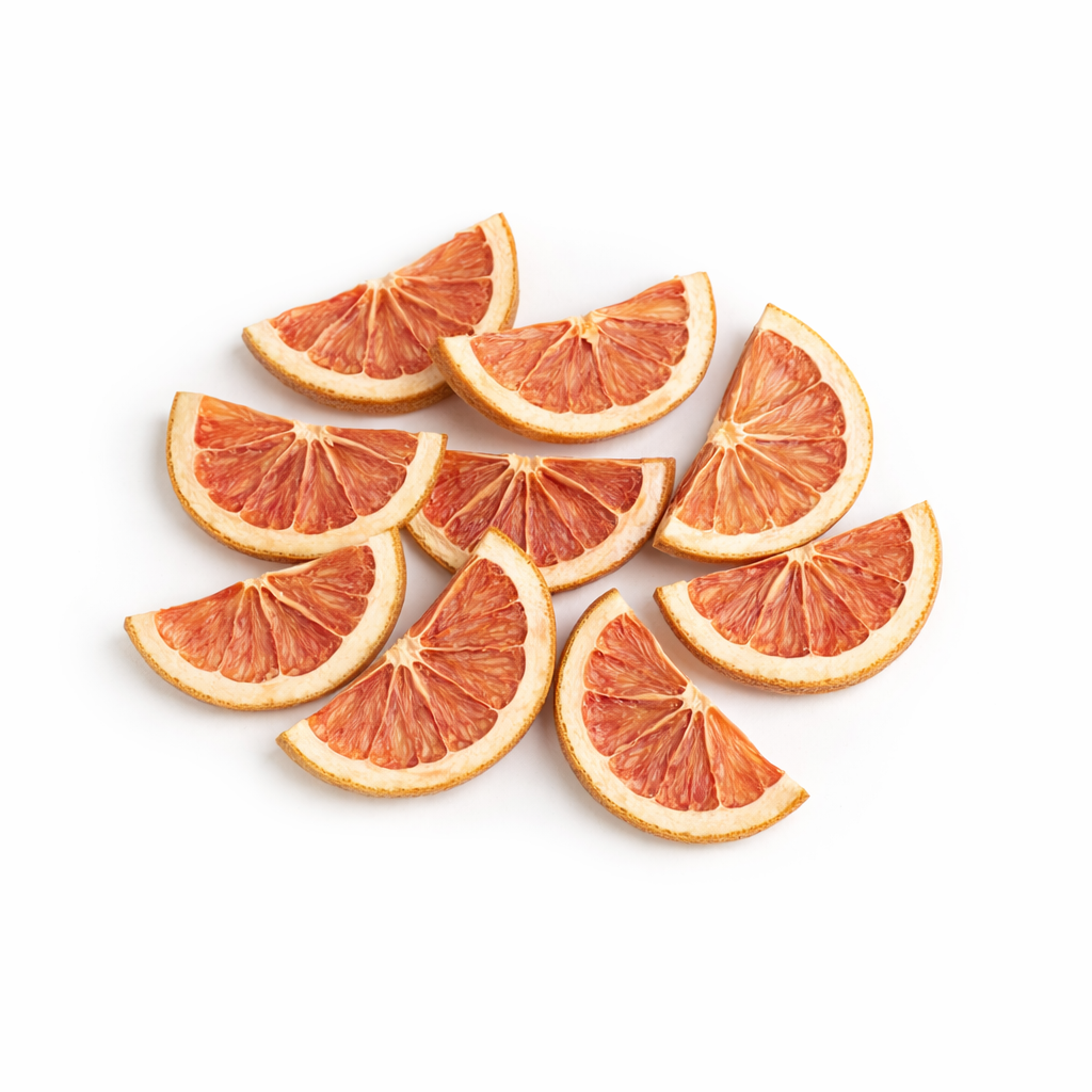 dehydrated grapefruit halves slices